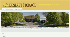Desktop Screenshot of deseretstorage.com